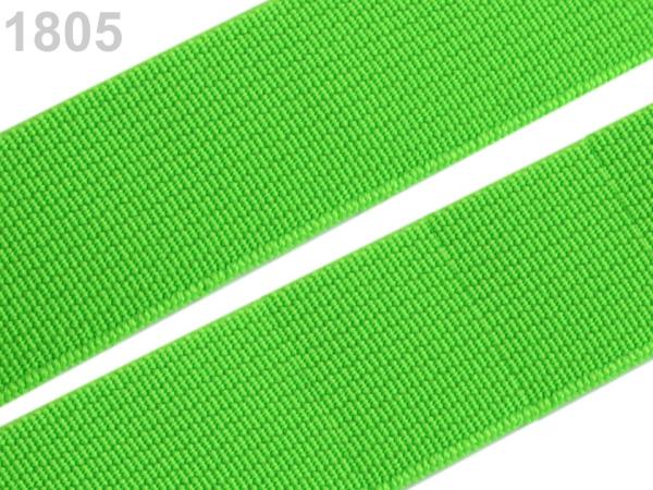 Gummiband Neongrün 2 cm Breite